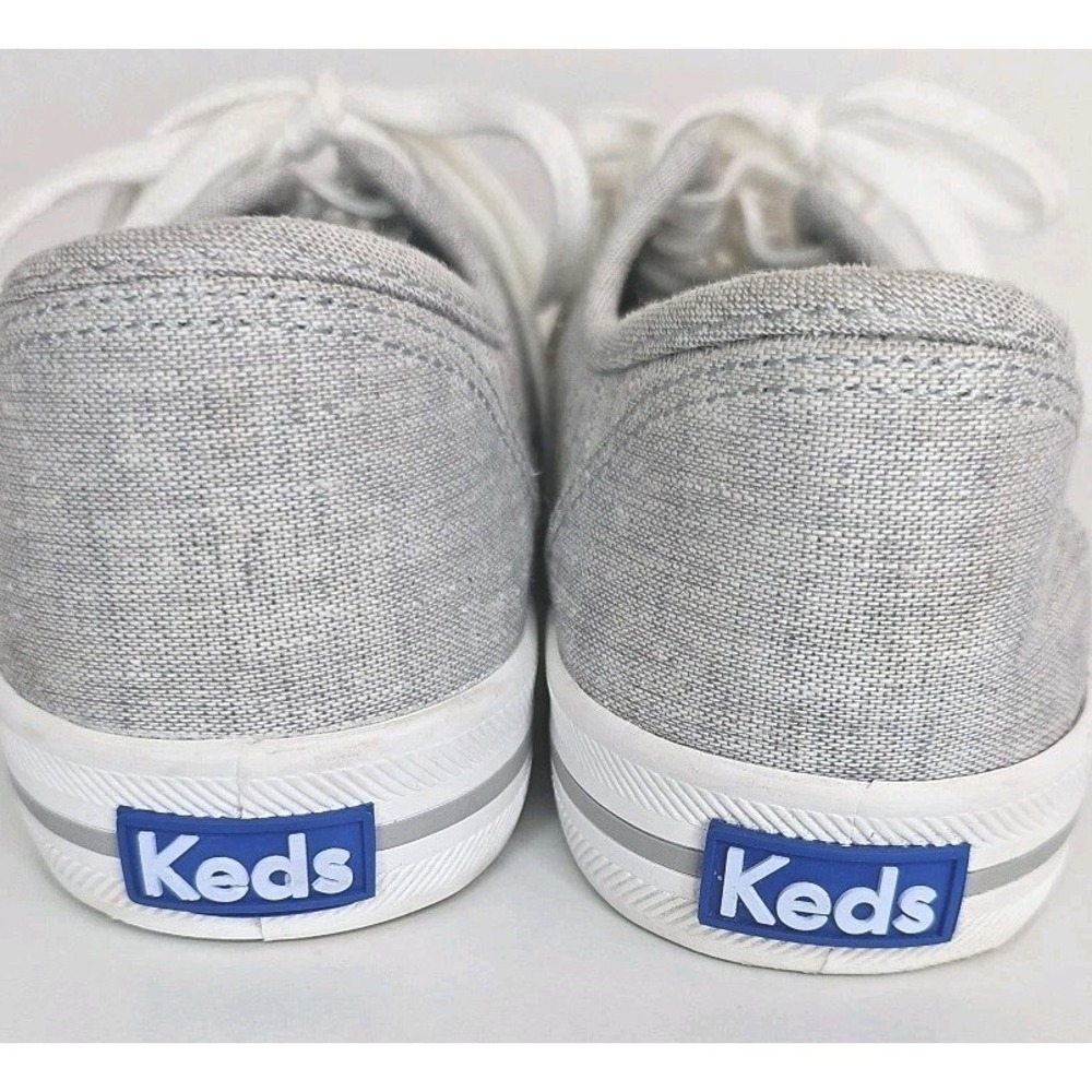 Keds Women's Low-Cut Dream Foam Casual Sneakers WF62943 Size 6 Gray Striped - Picture 7 of 12
